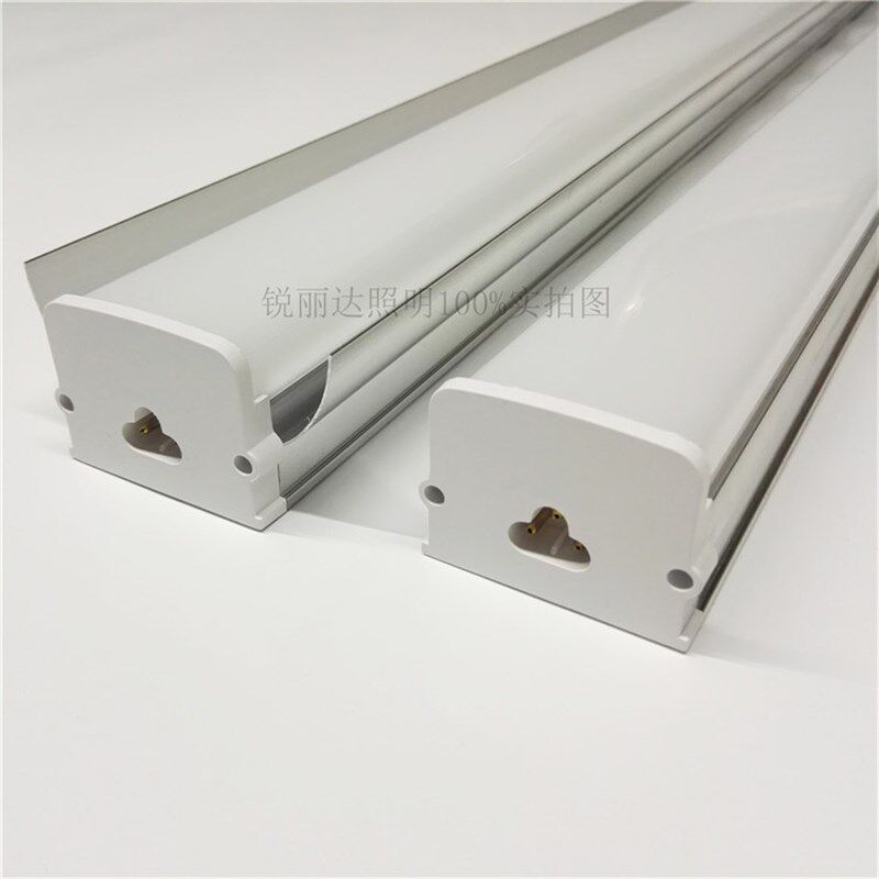 新款T15LED灯管带罩50W70W一体化支架1.2米超市办公室工作台灯照