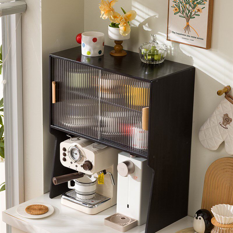 杯子收纳置物架防尘茶杯茶具水杯收纳柜餐桌咖啡角杯架桌面餐边柜
