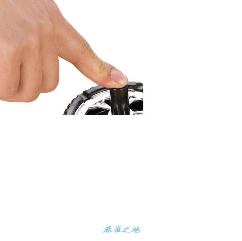 带盖按压轮胎型定制防风旋转无烟实用金属烟灰缸圆形不锈钢商务