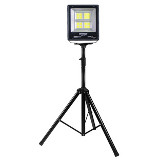 投光灯led便携式支架探照灯落地灯架子站立式射灯工地临时三脚架