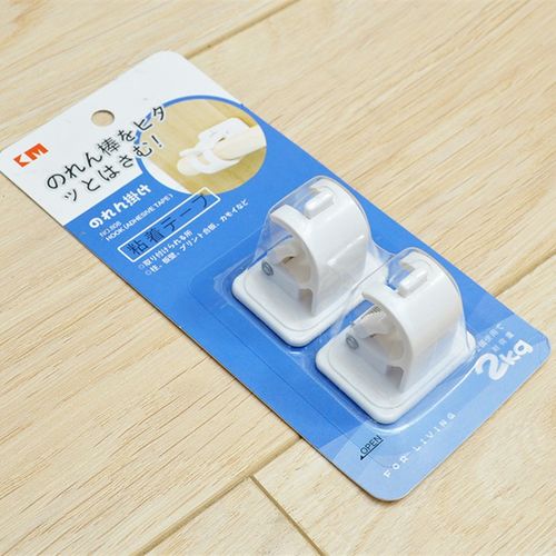 窗帘杆免打孔固定粘钩窗帘杆柜子免打孔窗帘粘钩夹窗帘杆夹