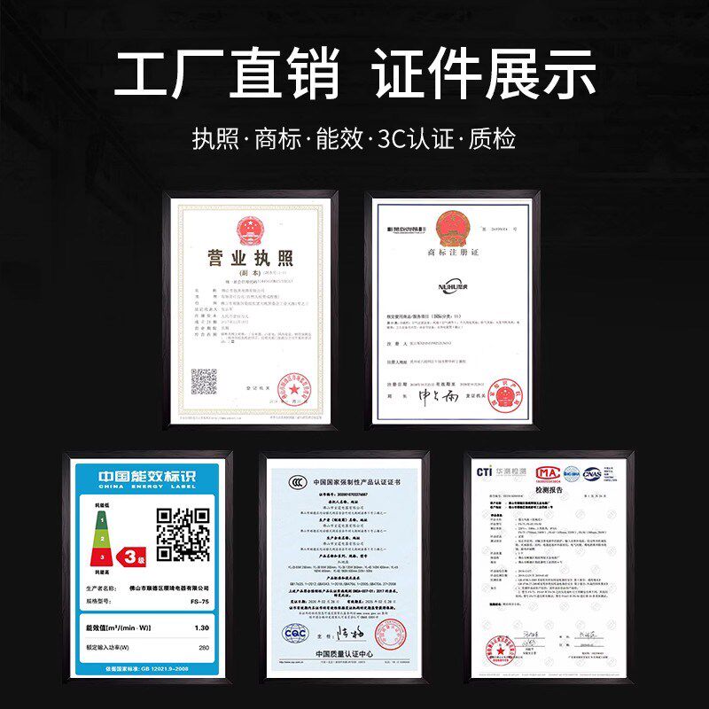 怒虎工业落地电风扇18寸趴地强力电扇 大功率家电落地扇交流电机