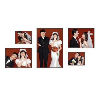 定制照片挂墙冲印婚纱照结婚照全家福相框组合照片墙相片打印加洗