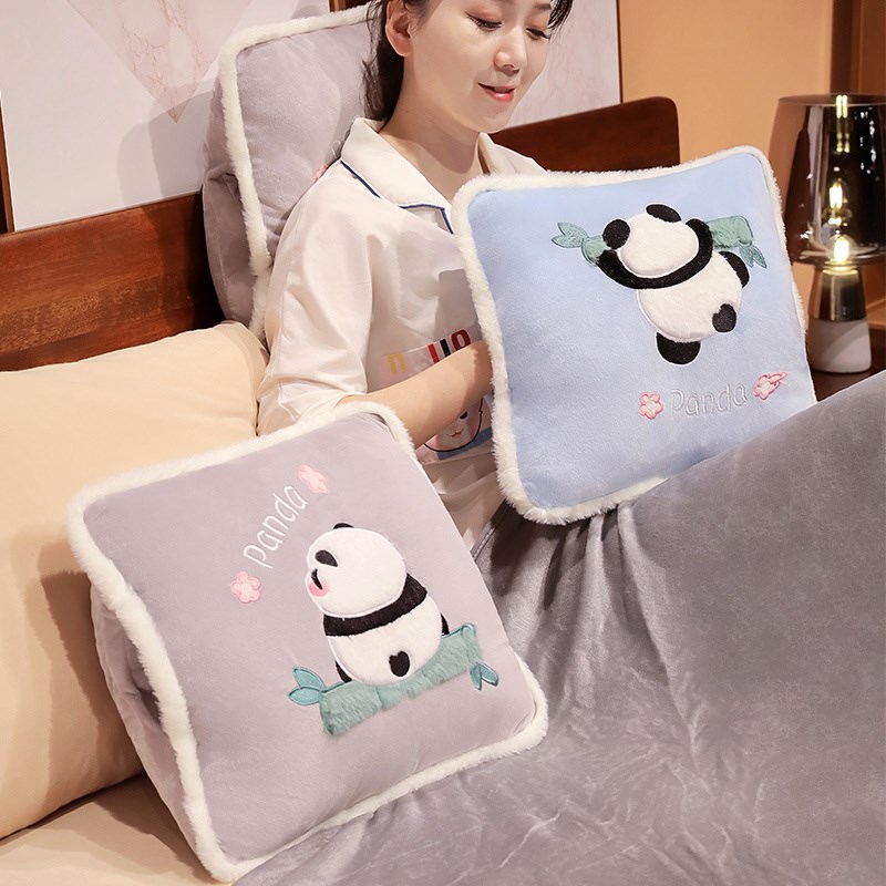 抱枕被子两用毯子三合一办公室女生睡觉午睡小枕头汽车用沙发靠枕