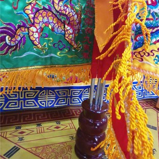 道用品五色令旗五龙旗葫芦底座五营兵马旗道家法器用品五色令旗