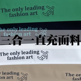 2023高端三合一免胆直充羽绒服面料加厚通道布时尚棉衣马甲布料