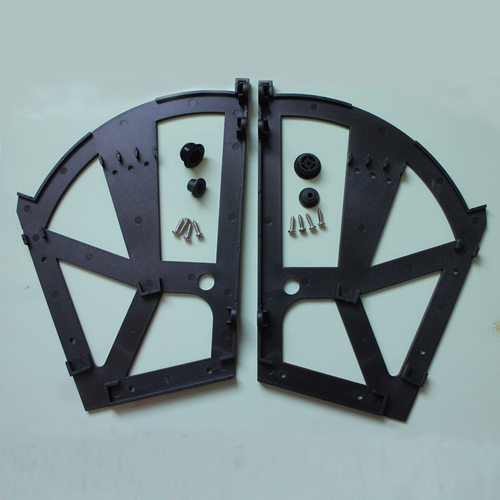 两层翻转架 小虎鞋柜衣柜家具配件塑料斗架 铰链五金翻斗板骨架