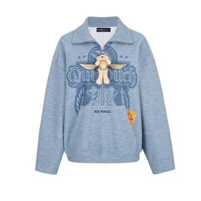 13DEMARZO 25秋冬哈利波特联名系列魁地奇拉链卫衣 Rainbow集合店