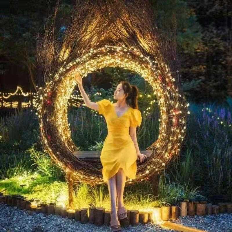 直销新款网红鸟巢吊椅巴厘岛沙滩大型藤编摇椅户外景点民宿拍照打