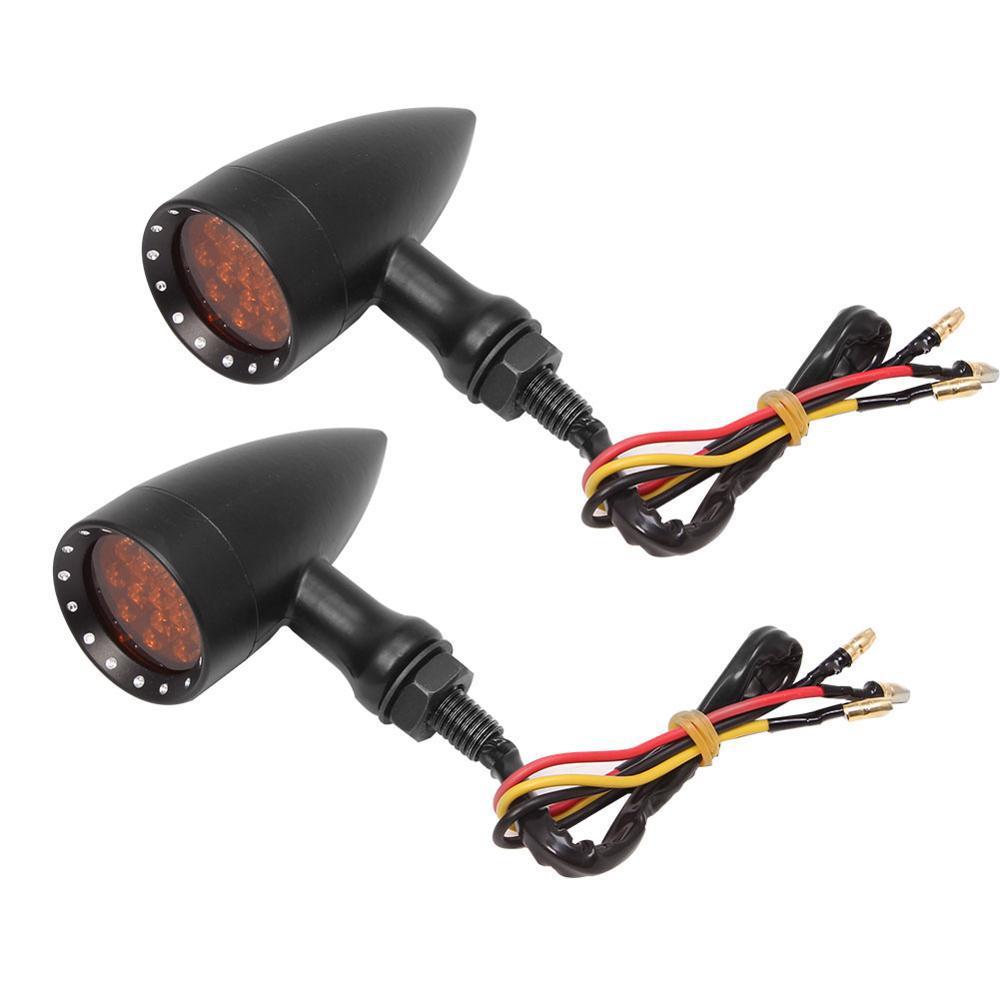 直销新款摩托车配件 哈雷太子摩托车改装复古转向灯 LED转灯 指挥