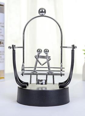 直销新款秋千永动仪 天体运动能量大摇摆器摇摆器能量摆件