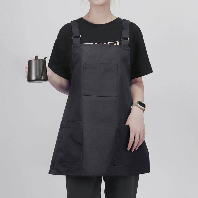 新款直销防水防油围裙女厨房餐饮服务员罩衣奶茶咖啡店工作服男马,家庭/个人清洁工具,围裙套装,淘宝优惠券,粉丝福利购,淘宝优惠卷