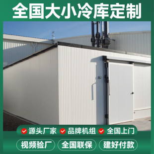 大中小型冷库定制移动冷库全套设备制冷机组肉类速冻水果保鲜冷藏