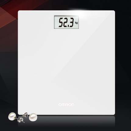 OMRON电子秤体重计体重计 家用成人精 准体重计 健康秤电子秤