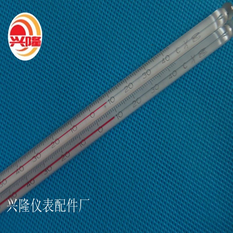 。低温玻璃棒红水酒精温度度计工业低温温度表 零下100 0厘米 可