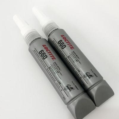 660胶水圆柱形固持胶金属填充间隙修复端盖键槽衬套轴承胶灰色
