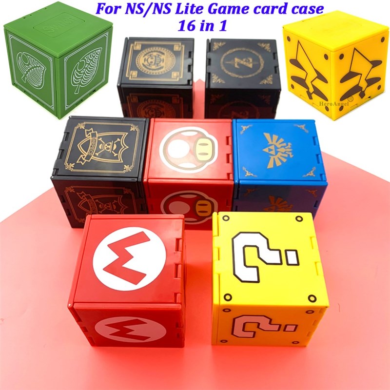 For New Nintendo Switch Lite Accessories Game Card Case for