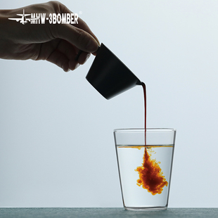 浓缩咖啡盎司杯 意式 不锈钢萃取杯 3BOMBER轰炸机泽田小量杯 MHW