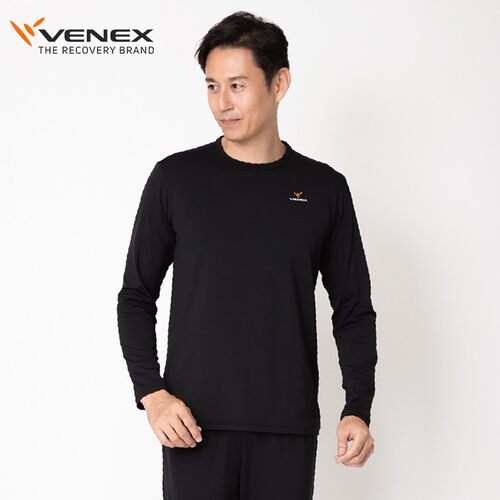 VENEX/威耐可适日本休养服早秋家居服男长袖睡衣运动修复舒缓疲倦