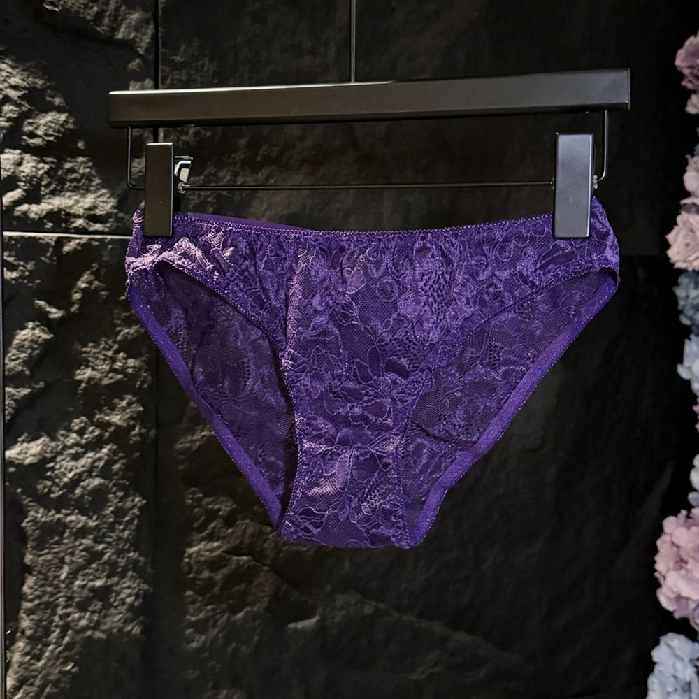 Ta韵味紫欧美性感蕾丝水钻纯欲内裤女镂空交叉低腰三角裤火辣透明,女士内衣/男士内衣/家居服,女三角裤,淘宝优惠券,粉丝福利购,淘宝优惠卷