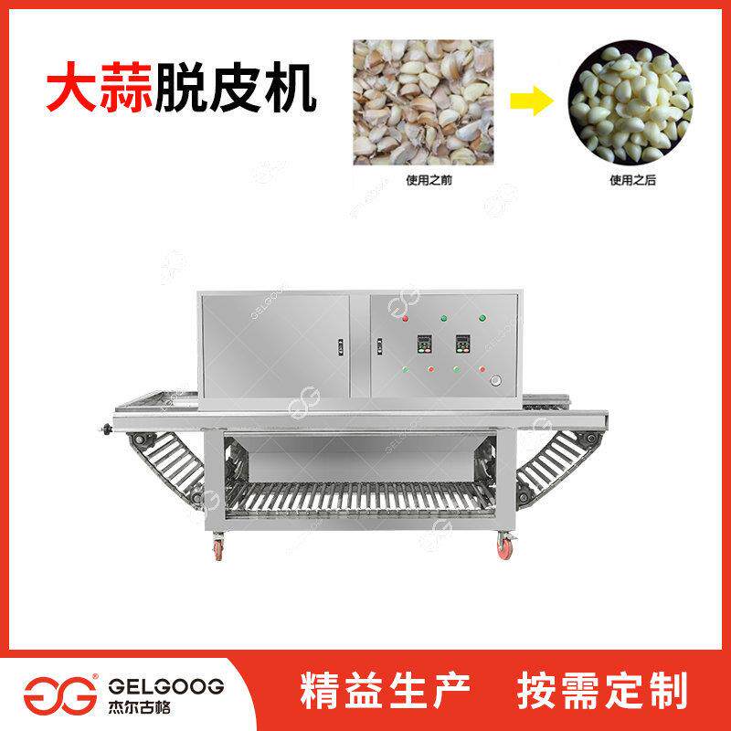 生产厂家 干式大蒜去皮机 每小时1吨大蒜剥皮机 大蒜去皮机器