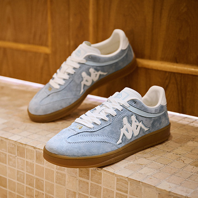 Kappa卡帕 TIFO新款德训鞋男女款经典复古板鞋低帮鞋平底休闲鞋子
