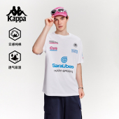 休闲t恤宽松圆领上衣男款 新款 男2025夏季 Kappa卡帕背靠背运动短袖