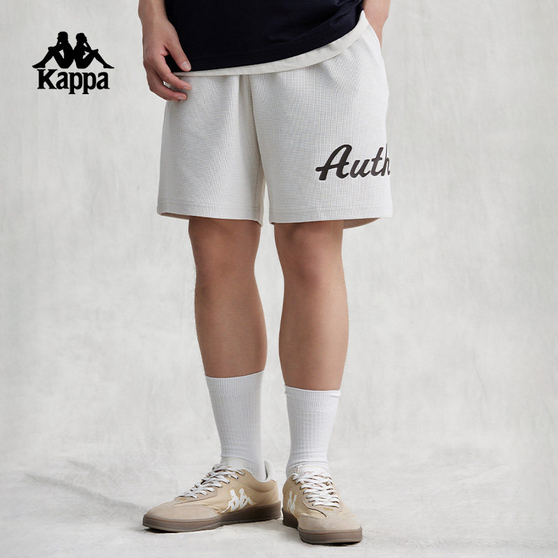 Kappa卡帕背靠背运动短裤男款夏季薄款休闲裤宽松直筒五分裤新款