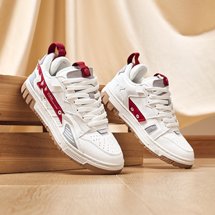 Kappa卡帕时尚休闲板鞋子秋冬潮流百搭运动鞋透气小白鞋男女同款