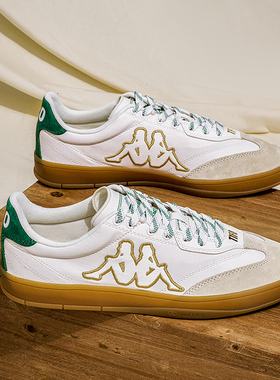 Kappa卡帕背靠背TIFO德训鞋板鞋女鞋2025新款秋季鞋子女运动鞋男