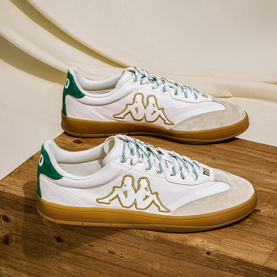 Kappa卡帕背靠背TIFO德训鞋板鞋女鞋2025新款秋季鞋子女运动鞋男