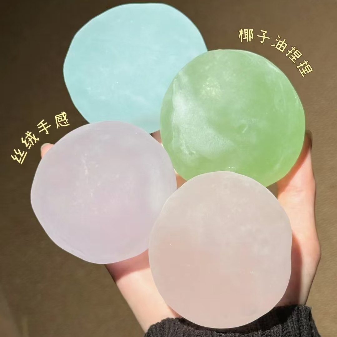 〖冰皮麻薯椰子油〗捏捏乐手作球丨可塑不回弹·肌中大力