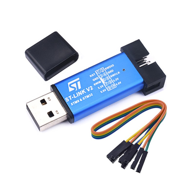 ST-LINK V2 STM8/STM32仿真器编程器 stlink下载器线烧录器调试器