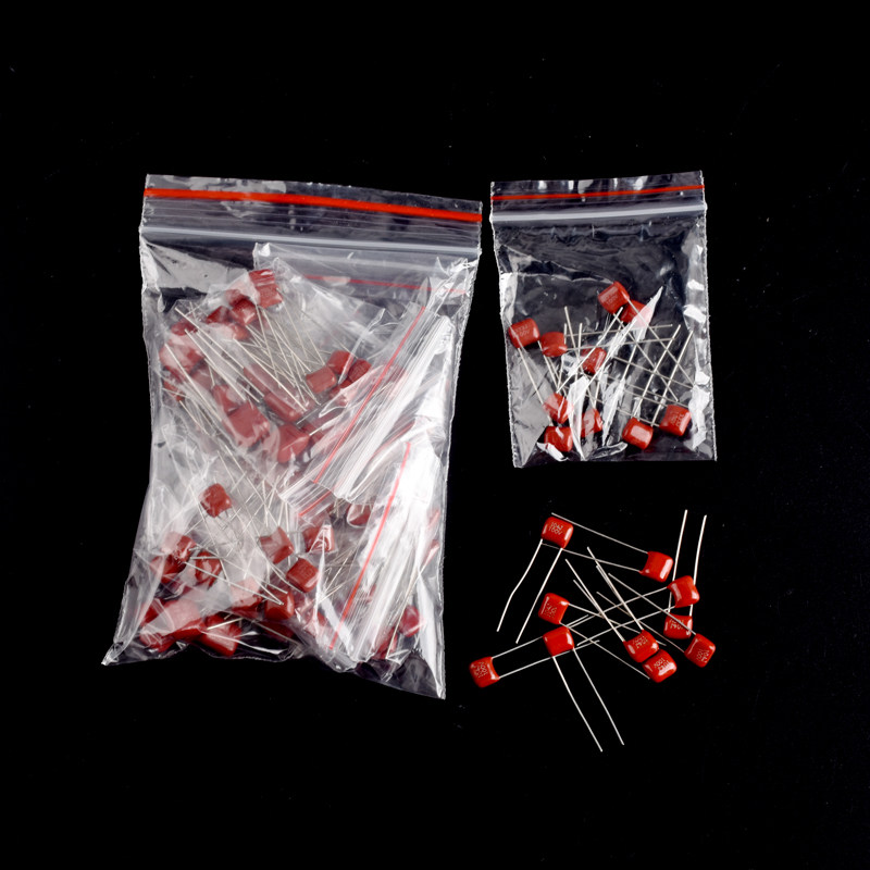 电子元件包 CBB电容包 100V 10种常用 共100只 102/103/224/~473,搬运/仓储/物流设备,机械式停车设备（立体停车库）,淘宝优惠券,粉丝福利购,淘宝优惠卷