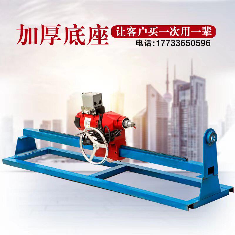 水钻顶管机小型自来水入户孔机横穿马路过道钻孔顶眼管道铺管机