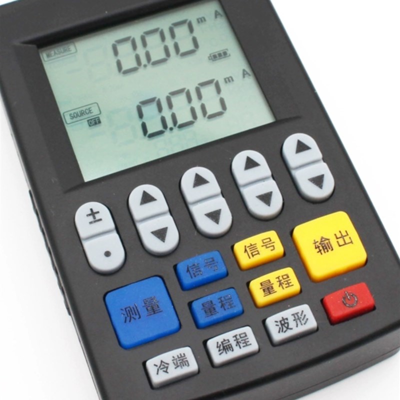 模拟量信号发生器手持式4-20mA输出测量电流压热电偶热电阻校验仪