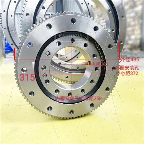 外齿回转支承吊机旋转支撑随车吊抓木器转盘轴承挖土机码垛机轴承