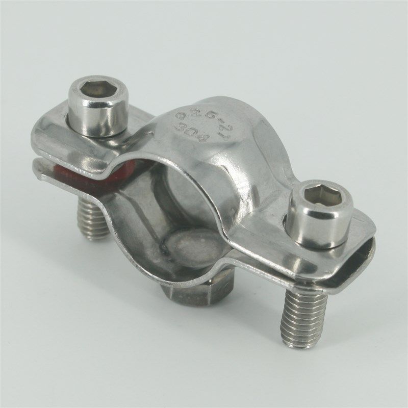 不锈钢卡扣管支架螺母304固定钢管码卡箍抱箍管夹水管卡子PVC管卡