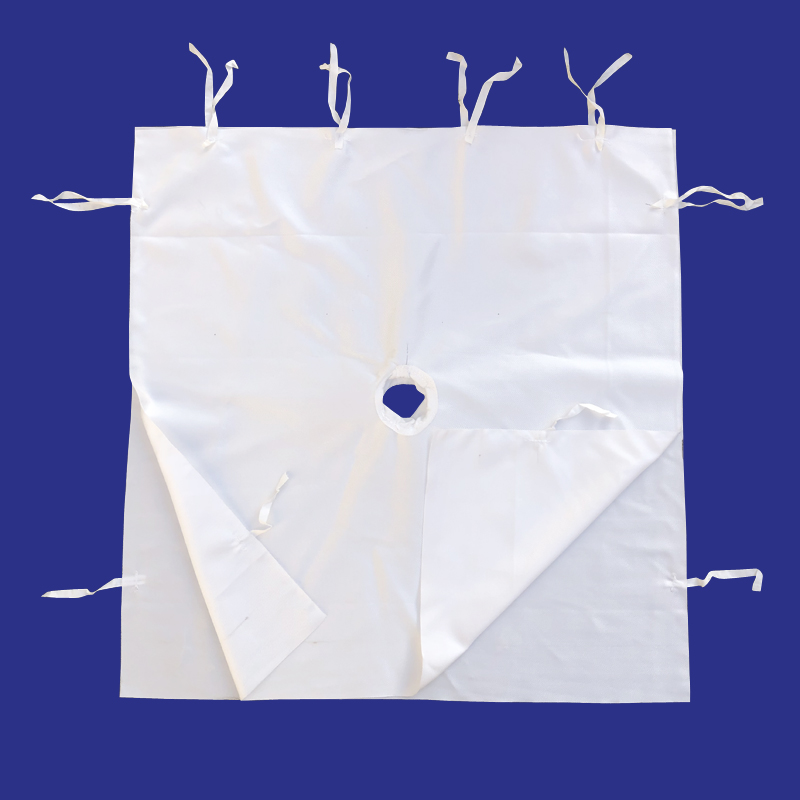 新泥污泥厢式板框压滤机v滤布工业滤布丙纶涤纶单丝景津滤布