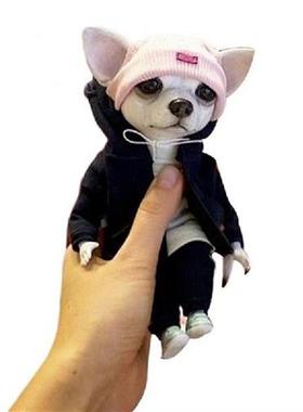 Animal Mogwai Handmade Dolls Simulation Standing Dog Doll