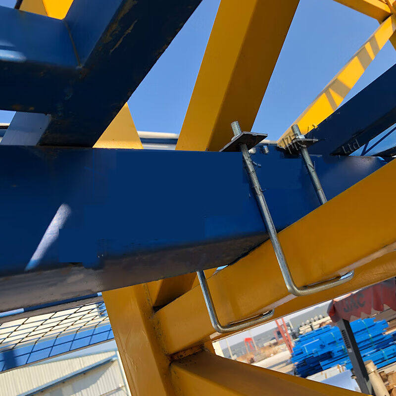 定制塔吊防攀爬平台建筑工地装置高空防坠落防护网拼装式塔吊护栏