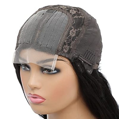 YesJYas Lace Closure Wig Blonde Human Hair Wigs 4x4x1 Lace C