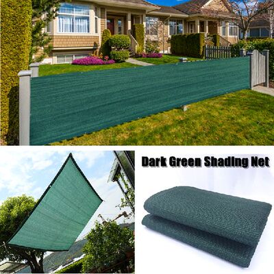 Green Anti-UV Sun Shade Net Awning Tarp Camping Canopy Tent
