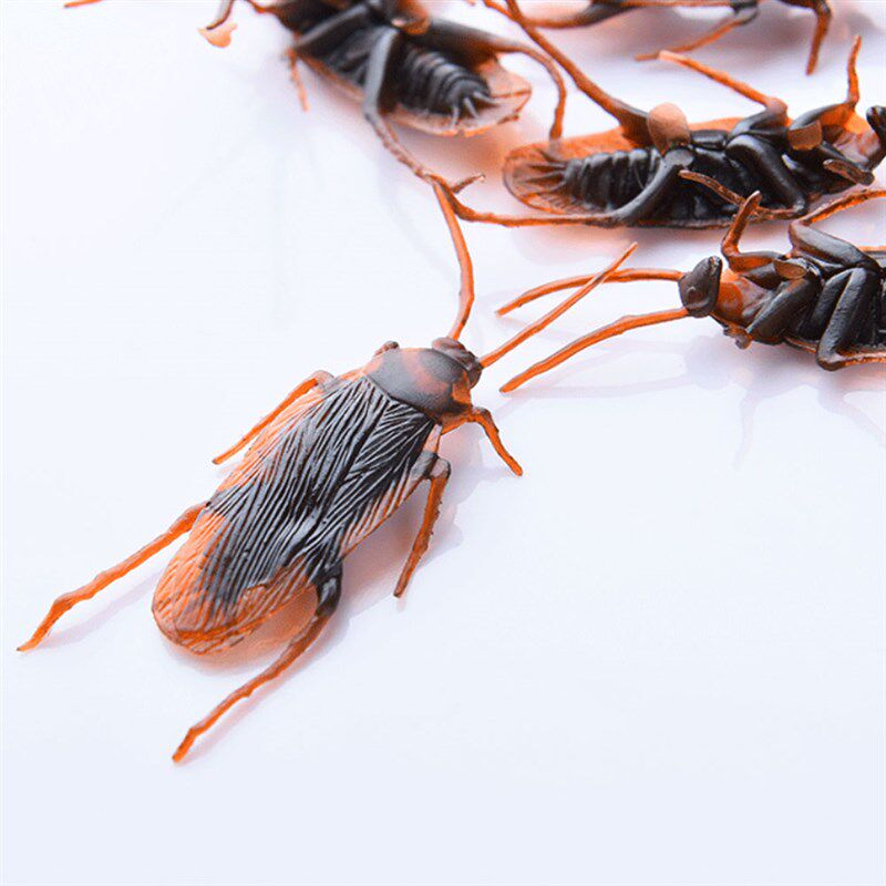 10pcs 20pcs Fake Cockroach Novelty Roaches Bugs Realistic