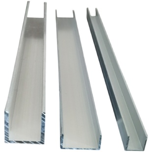 饰条导轨凹槽铝u槽 1.5内宽27mm玻璃固定包边装 铝合金U型槽30