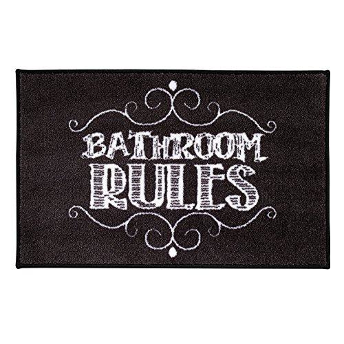 Avanti Linens Chalk it Up Bath Rug, 20 x 30,