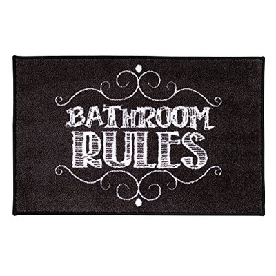 Avanti Linens Chalk it Up Bath Rug, 20 x 30,