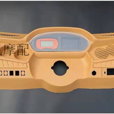 封闭电动三轮车四轮全棚车工作台液晶仪表台改装方向盘式金彭大江