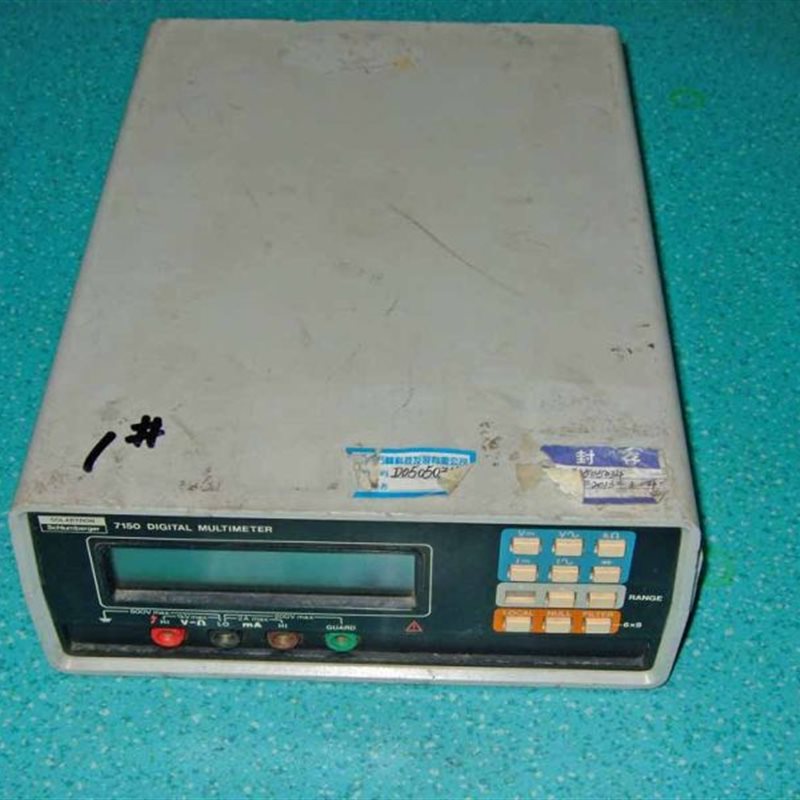 新品新品议价询价7n150 6位半台式数I字万用电表,缺一个按