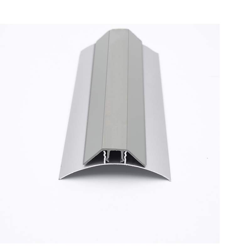 202150内圆弧hm净化磨砂铝型材无尘房装饰线槽卡槽夹芯板铝材料配